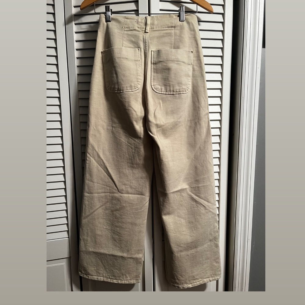❌ sold. Cropped wide leg buttone!